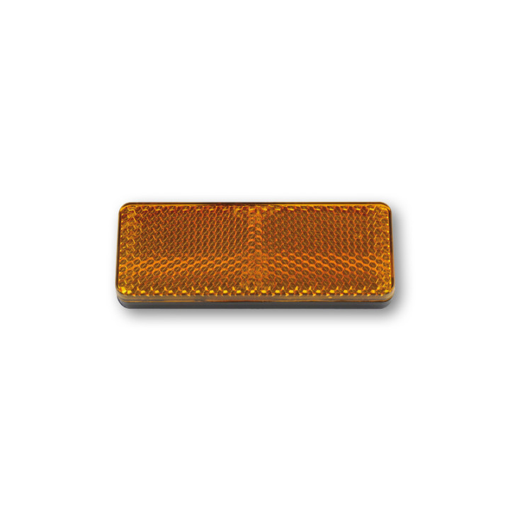Catadioptre de fourche Highsider smart - jaune | Oxmoto