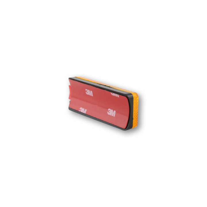 Catadioptre de fourche Highsider smart - jaune | Oxmoto