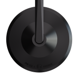 Rétroviseur d'embout de guidon Highsider pro Montana-Blast long – noir mat – à l'unité