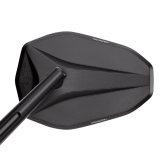 Rétroviseur de guidon Highsider pro Victory-X XL – noir mat – à l'unité