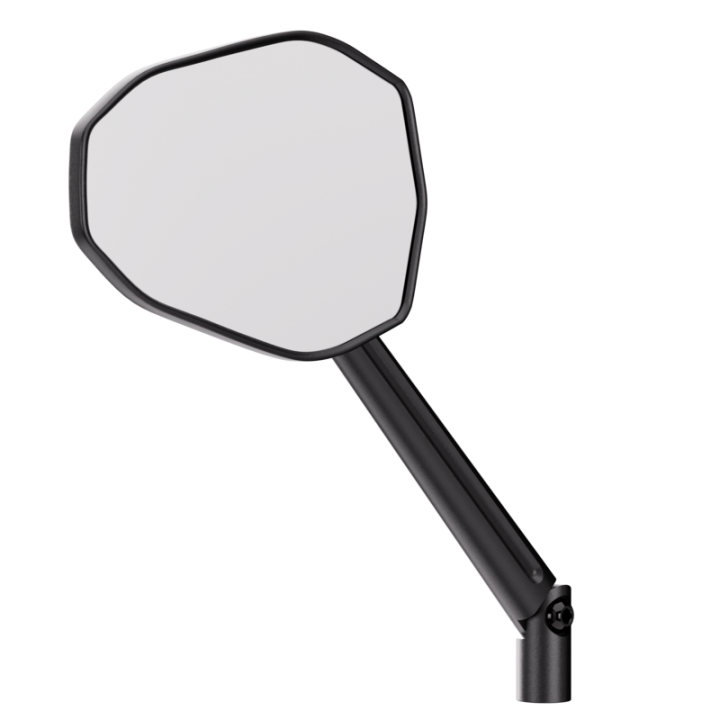 Rétroviseur de guidon Highsider pro Victory-X XL – noir mat – à l'unité