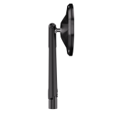 Rétroviseur de guidon Highsider pro Victory-X XL – noir mat – à l'unité