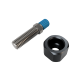 Adaptateur de rétroviseur Highsider pro M8x1,25 - filetage droit vers gauche