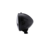 Feu avant LED Highsider pro Atlanta - 5 3/4 pouces - homologué E - noir - à l'unité