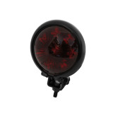 Feu arrière LED Highsider smart Bates Style homologué - verre rouge - l'unité 255-130