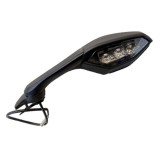 Rétroviseur Highsider smart gauche type origine - noir Yamaha R1/R6 '20