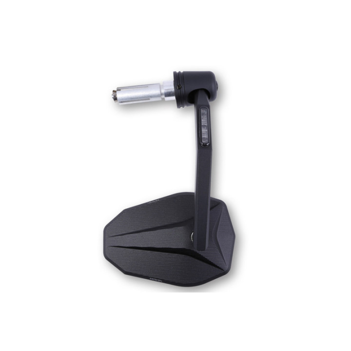 Rétroviseur d'embout de guidon Highsider pro Victory-X avec clignotants LED - noir - l'unité