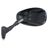 Rétroviseur Highsider smart gauche type origine - noir Yamaha