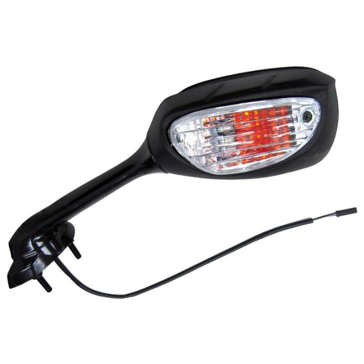 Rétroviseur Highsider smart gauche type origine - noir Suzuki GSXR600 / 750