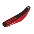 Housse de selle Blackbird Double Grip 3 rouge/noir Honda CRF250R/450R