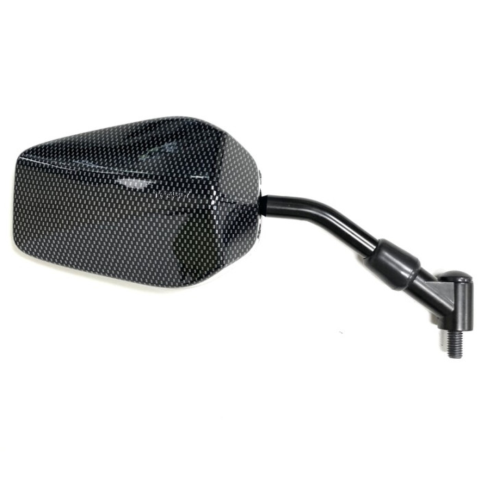 Rétroviseur Highsider smart F1 universel M8/125 - aspect carbone