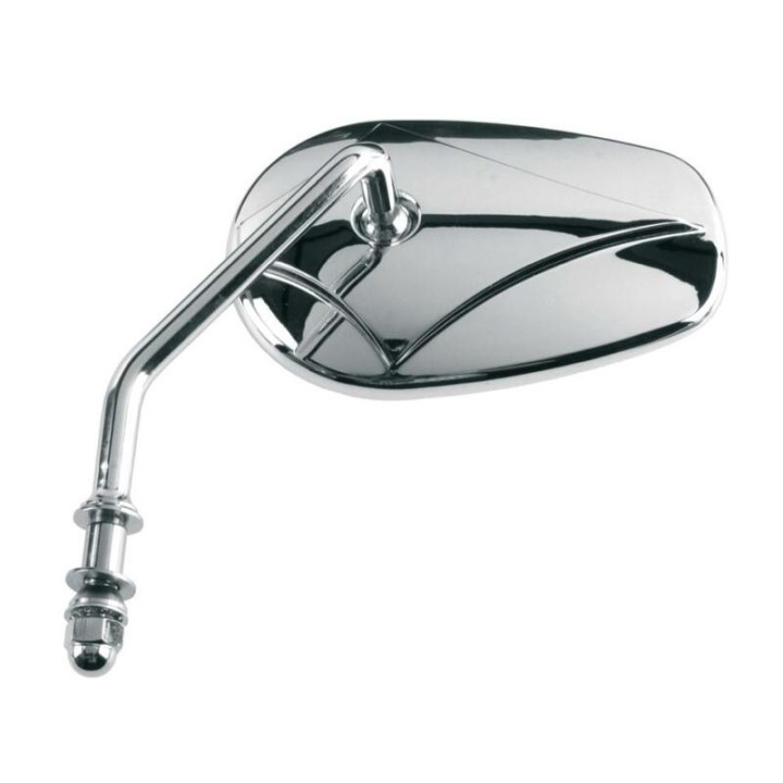 Rétroviseur Highsider smart gauche type origine 5/16" - chromé Harley Davidson