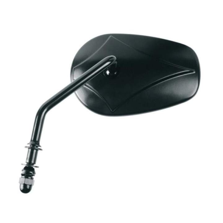 Rétroviseur Highsider smart gauche type origine 5/16" - noir Harley Davidson