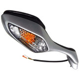 Rétroviseur Highsider smart droit type origine - gris uni Honda VFR1200