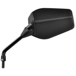 Rétroviseur Highsider smart F1 rectangulaire gauche universel M8/125 - carbone
