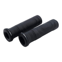 Revêtements Highsider pro Montana en caoutchouc – 7/8 inch (22.2 mm) / 125 mm – noir – la paire