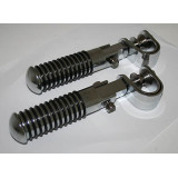 Repose-pieds Highsider pro Chrome | Oxmoto