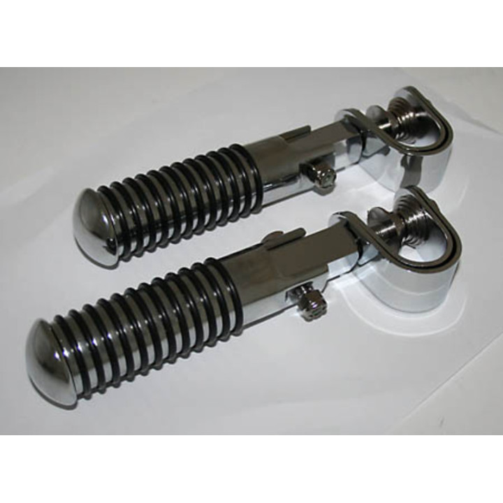 Repose-pieds Highsider pro Chrome | Oxmoto