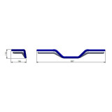 Guidon Highsider pro Flat Track 1140752 | Oxmoto