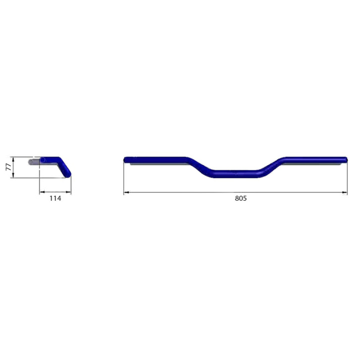 Guidon Highsider pro X-Bar Adventure X04 | Oxmoto