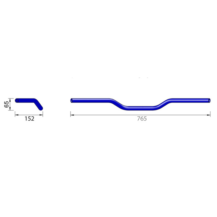 Guidon Highsider pro Superbike A01 1140968 | Oxmoto