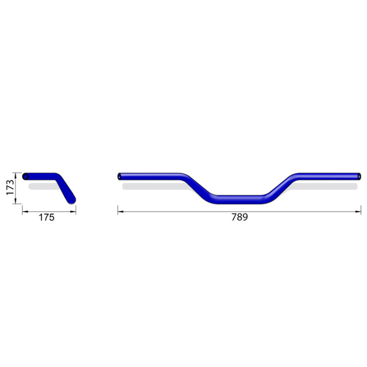 Guidon Highsider pro X-Bar Naked Bike X02 | Oxmoto