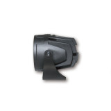 Feu avant LED Highsider pro Satellite - homologué E - noir - à l'unité