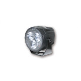 Feu avant LED Highsider pro Satellite - homologué E - noir - à l'unité