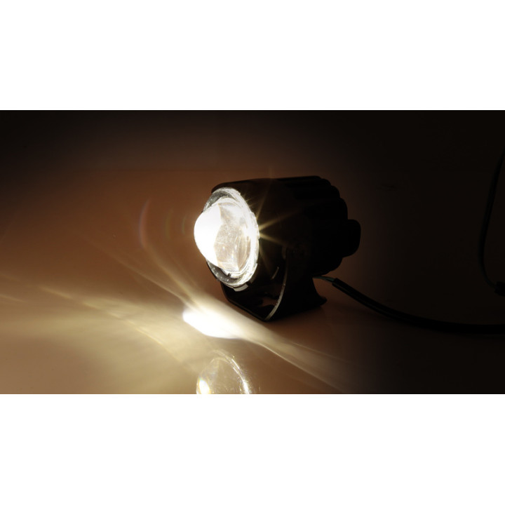 Feu avant LED Highsider pro FT13-Low - feu de croisement - homologué E - noir - à l'unité