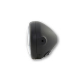 Feu avant LED Highsider pro Pecos Type 6 - 5 3/4 pouces - fixation latérale - avec TFL - noir