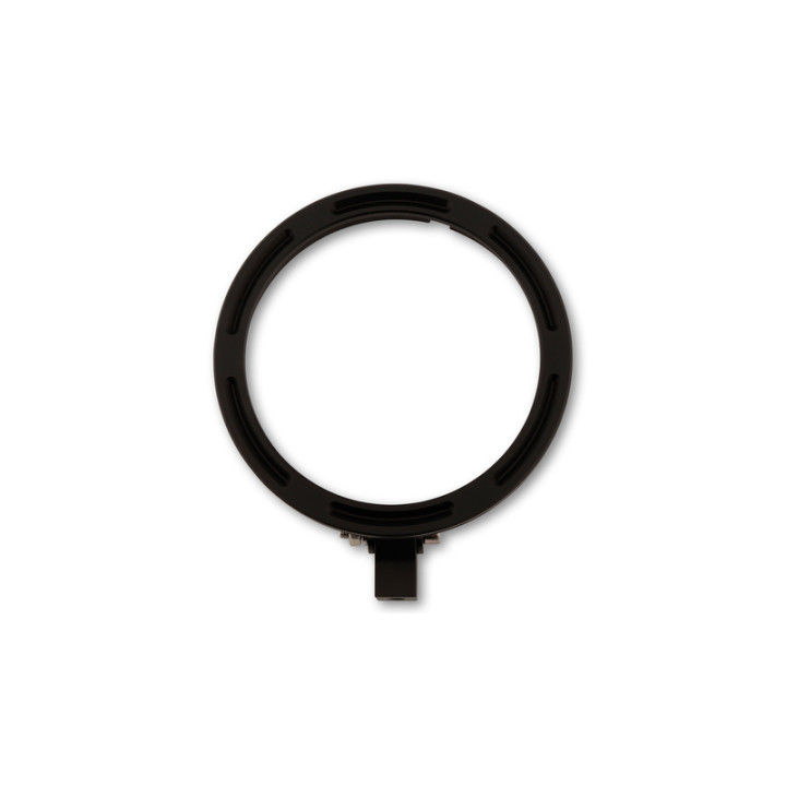 Bague de support de phare Highsider pro Frame-R2 - 5 3/4 pouces - CNC - fixation inférieure - noir