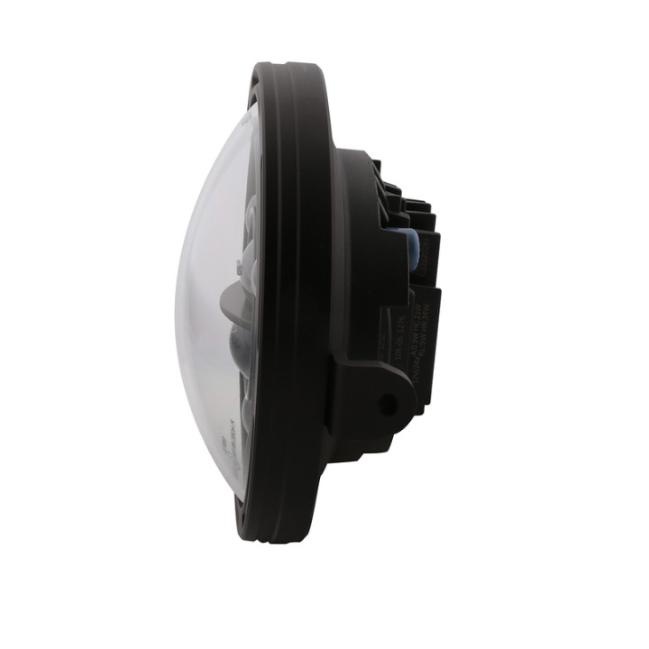 Feu avant LED Highsider pro Frame-R1 Type 11 - 7 pouces - fixation latérale - noir