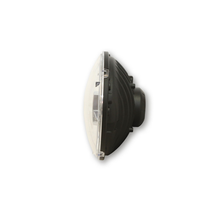 Insert de phare LED Highsider pro Type 3 - 7 pouces - homologué E - noir