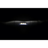 Feu avant LED Highsider pro Frame-R1 Type 11 - 7 pouces - fixation inférieure - homologué E - noir - à l'unité