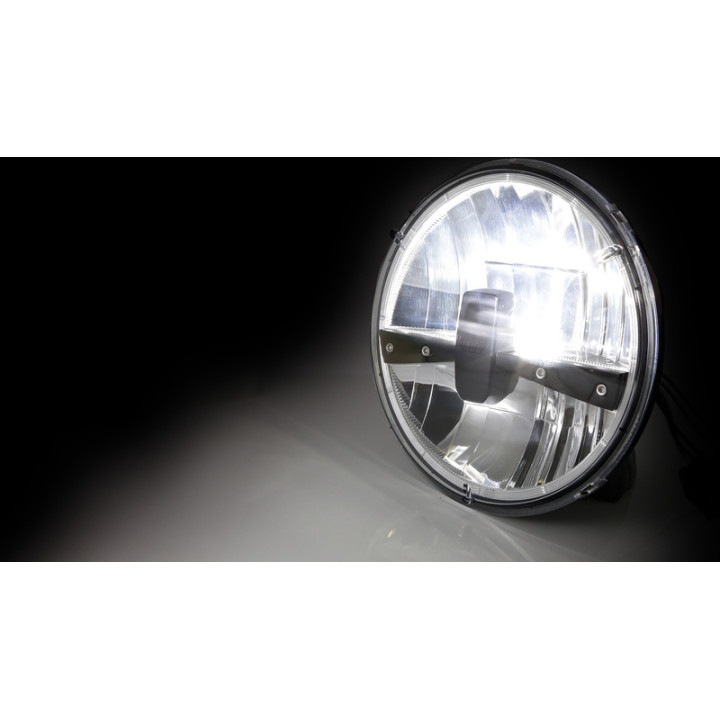 Insert de phare LED Highsider pro Type 3 - 7 pouces - homologué E - noir achat en ligne