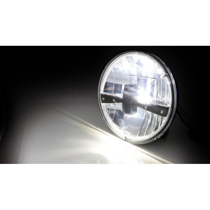Insert de phare LED Highsider pro Type 3 - 7 pouces - homologué E - noir achat en ligne