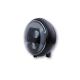 Feu avant LED Highsider pro Yuma 2 Type 8 - 7 pouces - avec TFL - avec feux directionnels - homologué E - noir - à l'unité