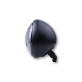 Feu avant LED Highsider pro Yuma 2 Type 8 - 7 pouces - avec TFL - avec feux directionnels - homologué E - noir - à l'unité