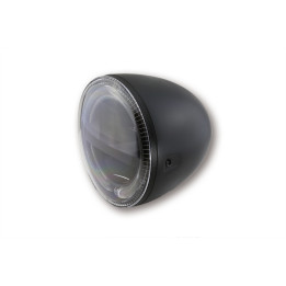 Feu avant LED Highsider pro Circle - 5 3/4 pouces - homologué E - noir - à l'unité