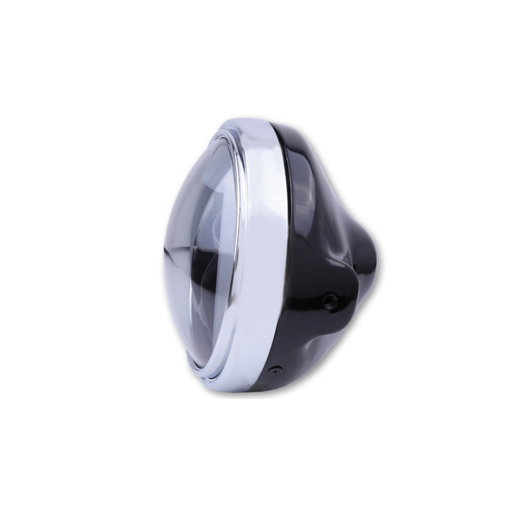 Feu avant LED Highsider pro LTD Type 8 - 7 pouces - avec TFL - avec feux directionnels - homologué E - noir - à l'unité