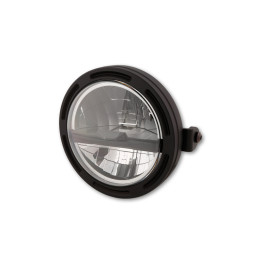 Feu avant LED Highsider pro Frame-R2 Type 5 - 5 3/4 pouces - fixation latérale - noir