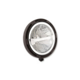 Feu avant LED Highsider pro Frame-R1 Type 4 - 7 pouces - fixation inférieure - noir