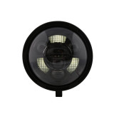 Feu avant LED Highsider pro Frame-R1 Type 11 - 7 pouces - fixation inférieure - noir