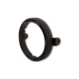 Bague de support de phare Highsider pro Frame-R2 - 5 3/4 pouces - CNC - fixation latérale - noir