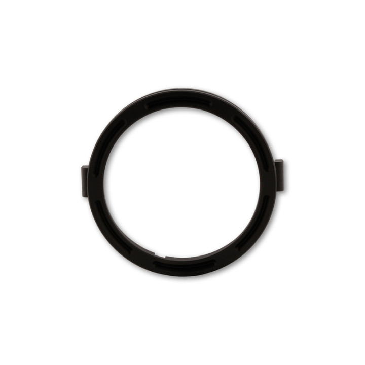 Bague de support de phare Highsider pro Frame-R2 - 5 3/4 pouces - CNC - fixation latérale - noir