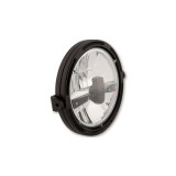 Feu avant LED Highsider pro Frame-R1 Type 3 - 7 pouces - fixation latérale - noir