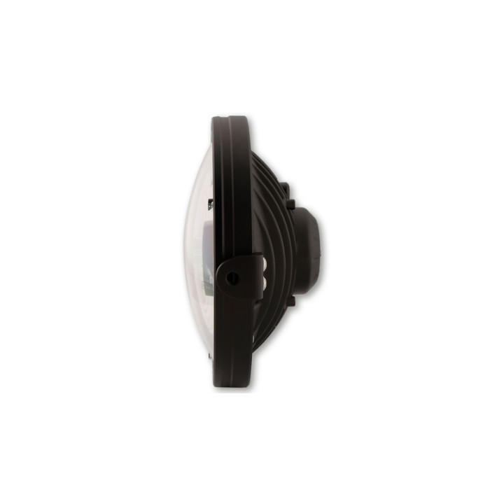 Feu avant LED Highsider pro Frame-R1 Type 3 - 7 pouces - fixation latérale - noir