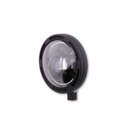Feu avant LED Highsider pro Frame-R2 Type 10 - 5 3/4 pouces - fixation inférieure - noir