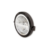 Feu avant LED Highsider pro Frame-R1 Type 4 - 7 pouces - fixation latérale - noir