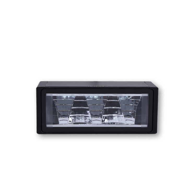 Feu avant LED Highsider pro Ultimate-High - homologué E - noir - à l'unité